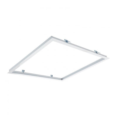 Ledpanel 30x30cm infällt ram vit aluminium, ip20, 220-240v, ce rohs-certifierad
