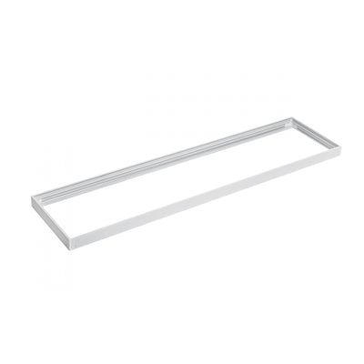 Spectrum LED-ram för ytmonterad armatur 300x120mm vit, energibesparande design för optimal rumsbelysning