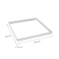 Spectrum Algine 620x620mm LED surface-mounted lamp for effective lighting, easy to install and energy-efficient