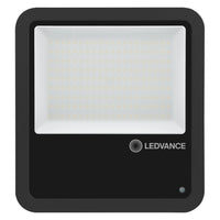 LED-strålkastare med fotosensor svart 100W 15000 lumen 100d 4000k kallvitt IP66 ljussensor