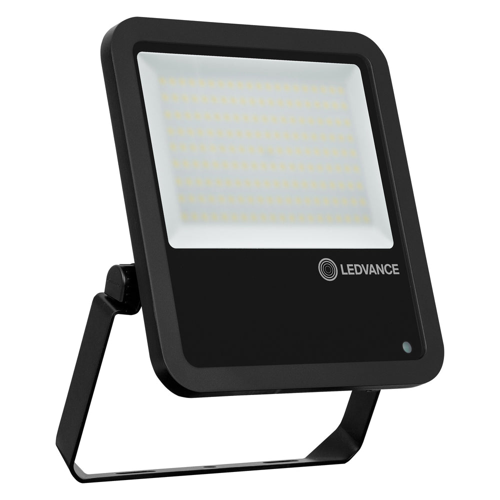 LED-strålkastare med fotosensor svart 100W 15000 lumen 100d 4000k kallvitt IP66 ljussensor