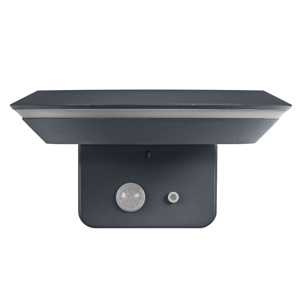 Ledvance Endura Style sol GLOW Väggsensor LED 3.6W 3000K IP44 Mörkgrå Utomhusbelysning