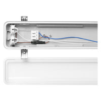 60cm LED tube fixture IP65 waterproof for double LED tubes