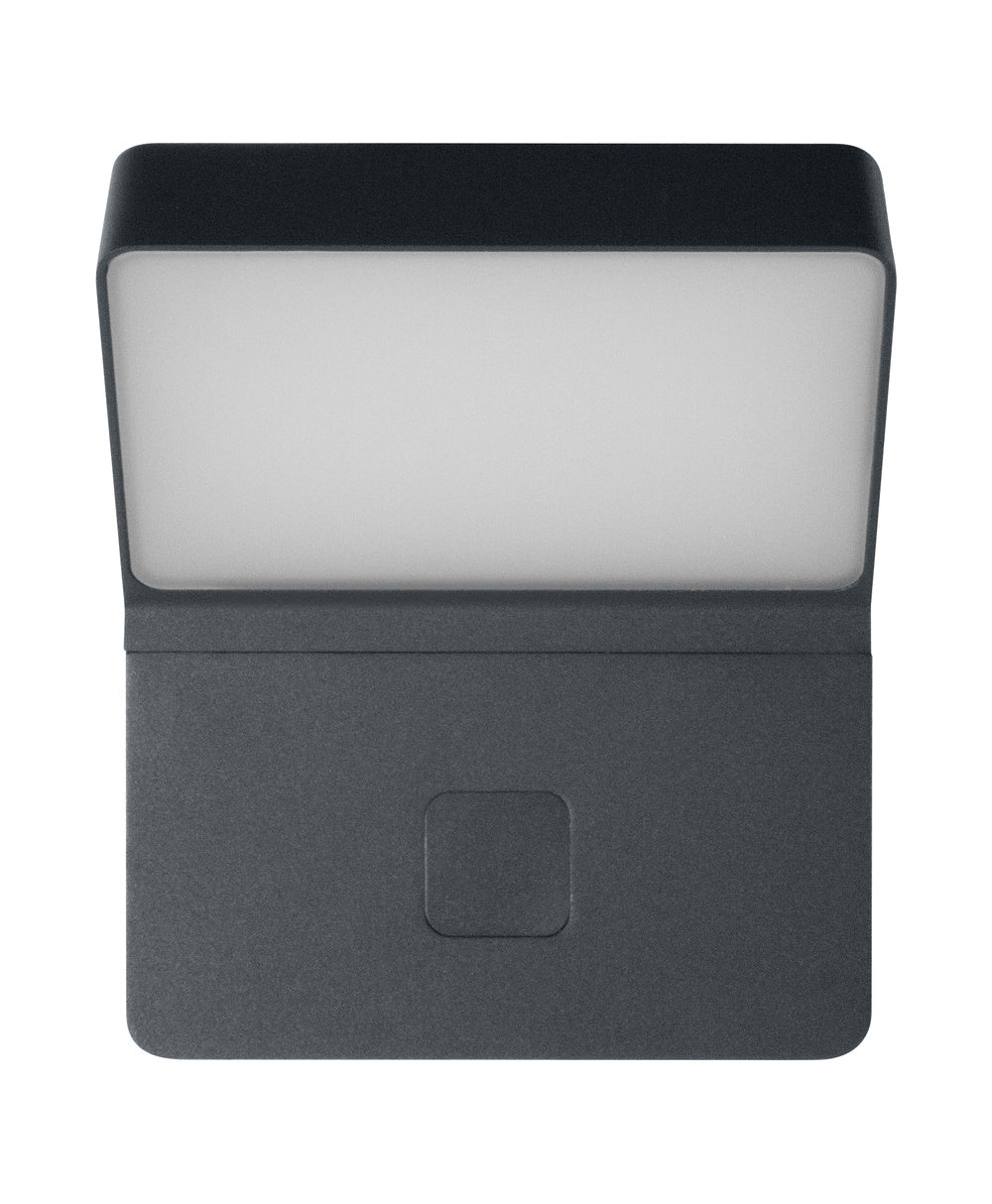 Ledvance ENDURA STYLE Vägglampa LED 12W 3000K 750 lumen IP44 Mörkgrå Utomhus Ytmontering
