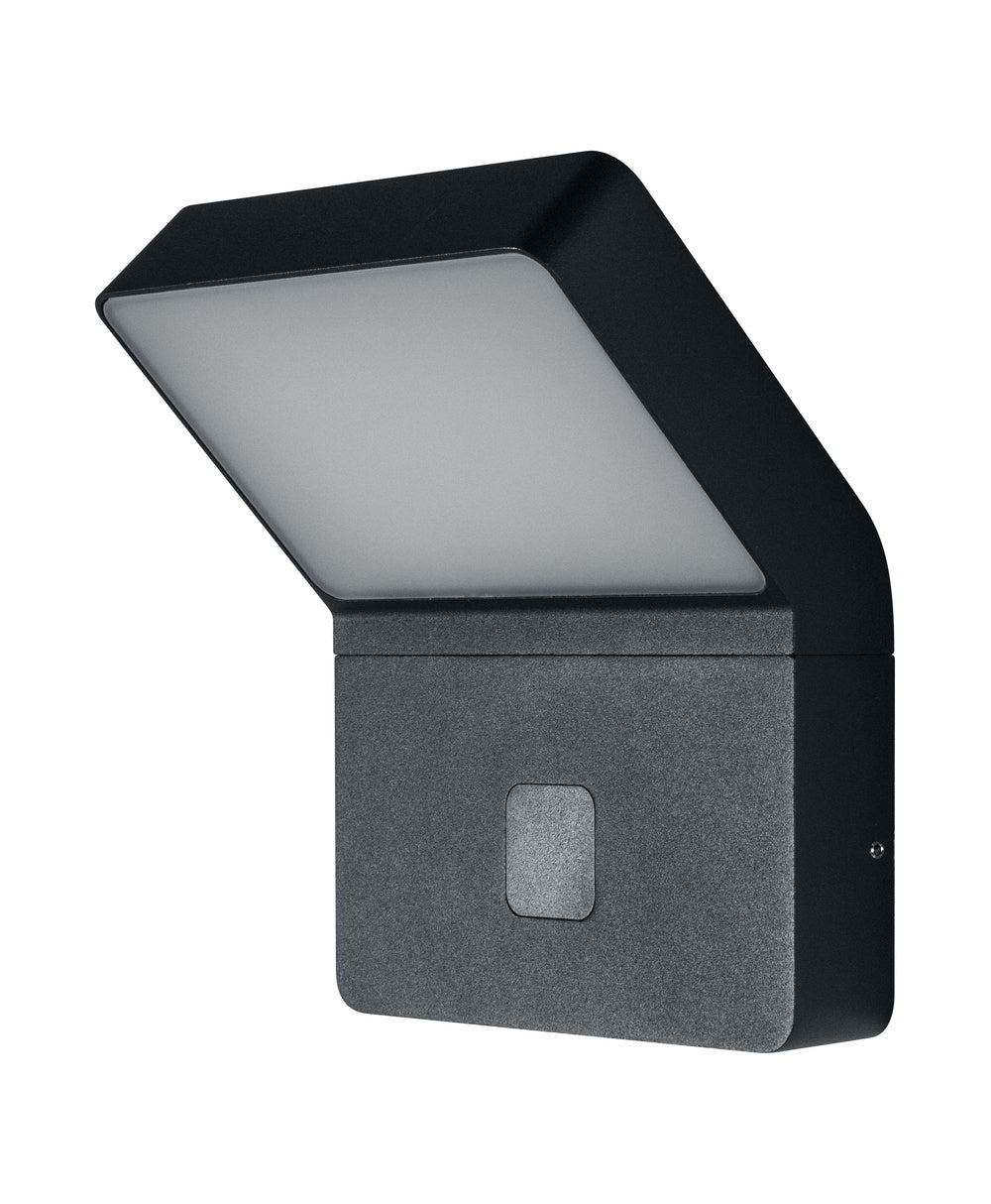 Ledvance ENDURA STYLE Vägglampa LED 12W 3000K 750 lumen IP44 Mörkgrå Utomhus Ytmontering