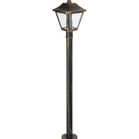 Ledvance ENDURA Classic Tradition outdoor floor lantern E27 Black/Gold IP44 aluminum 1000mm