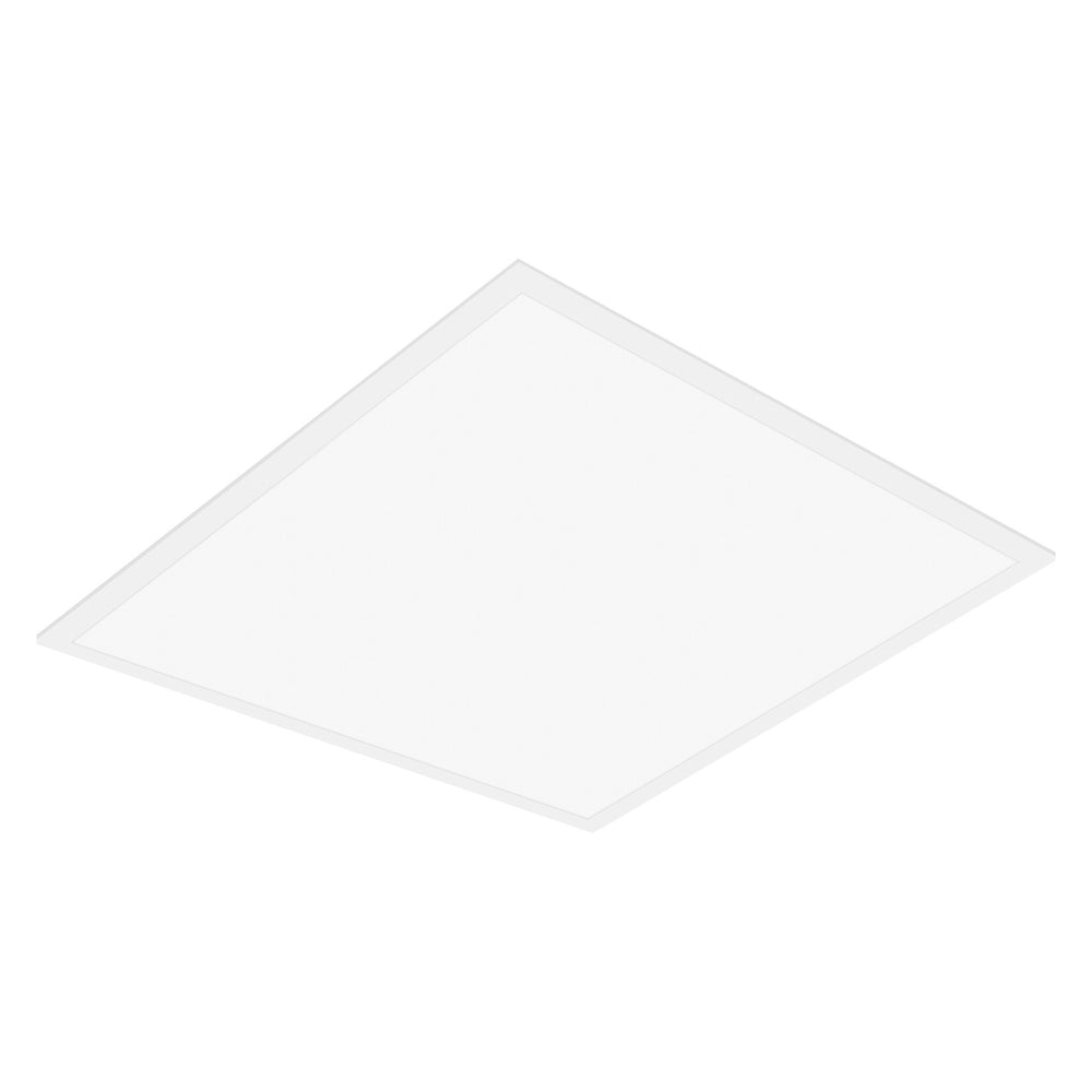 Tsong LED panel compact aluminium 33W, 3630 lumen, 3000K warm white, 60x60cm, UGR < 19