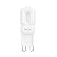 Braytron LED G9 kapsel, 3W dimbar, 3000K varmvit, 260 lumen, 240° strålvinkel, 220-240V