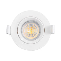 Braytron 7W dimbar LED-spotlight 630 lumen 3-i-1 vitt IP20
