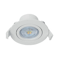 Braytron 7W dimbar LED-spotlight 630 lumen 3-i-1 vitt IP20