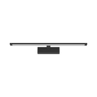 Braytron 12W LED mirror light, IP44, 900 lumens, 3IN1 color temperature, black, 600 mm length, 220-240V