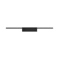 Braytron 12W LED mirror light, IP44, 900 lumens, 3IN1 color temperature, black, 600 mm length, 220-240V