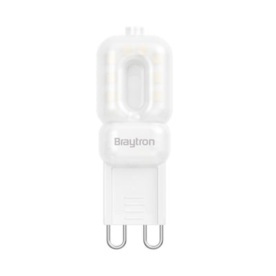 Braytron G9 LED-lampa 3W 3000K dimbar 260 lumen 220-240V 240° Varmvit kapsellampa IP20