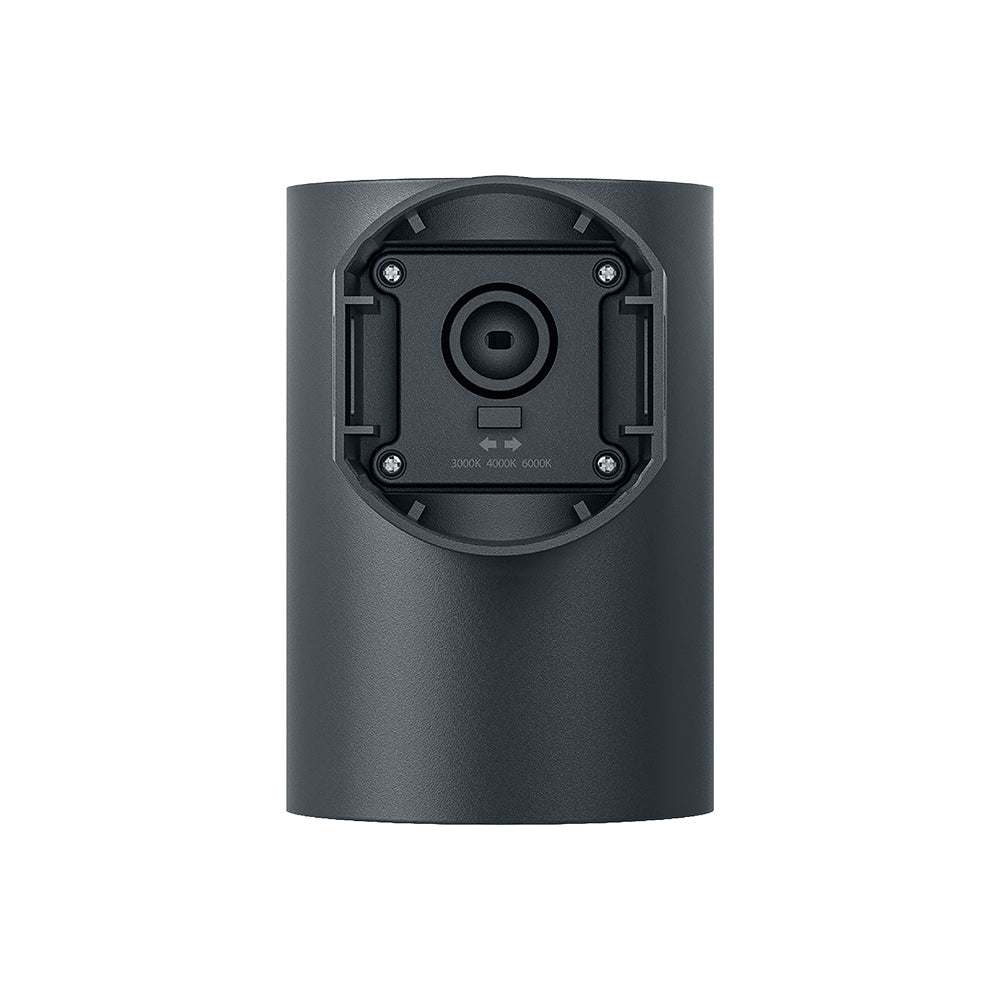Braytron LED vägglampa 9W 3IN1 CCT 900 lumen Grå IP65 IK08 utomhusbelysning
