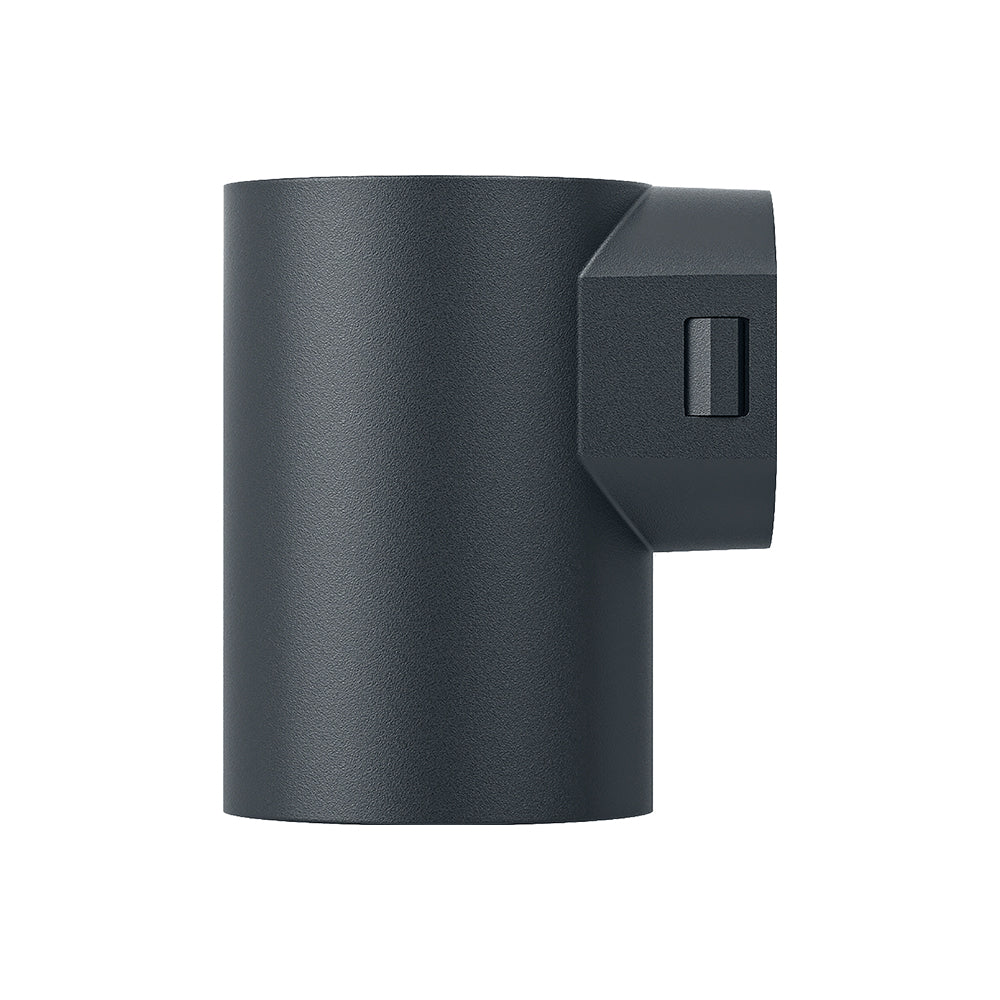 Braytron LED vägglampa 9W 3IN1 CCT 900 lumen Grå IP65 IK08 utomhusbelysning