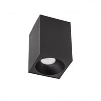 Spectrum LED takspot Cube Svart 95x95x138mm IP20 230V armatur exkl. LED-spot