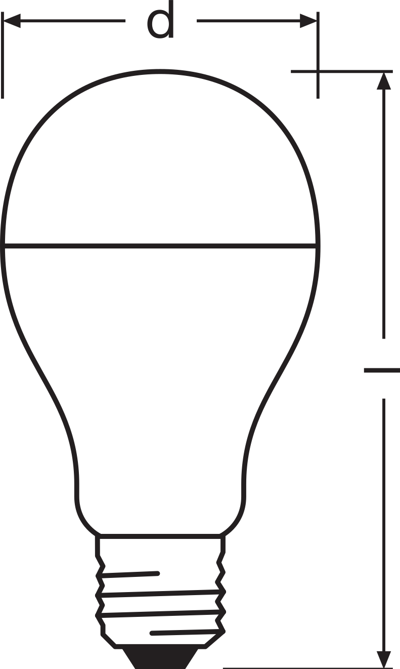 Klassisk LED E27 lampa 19W 827 extra varmvit 2452 lumen ersätter 150W