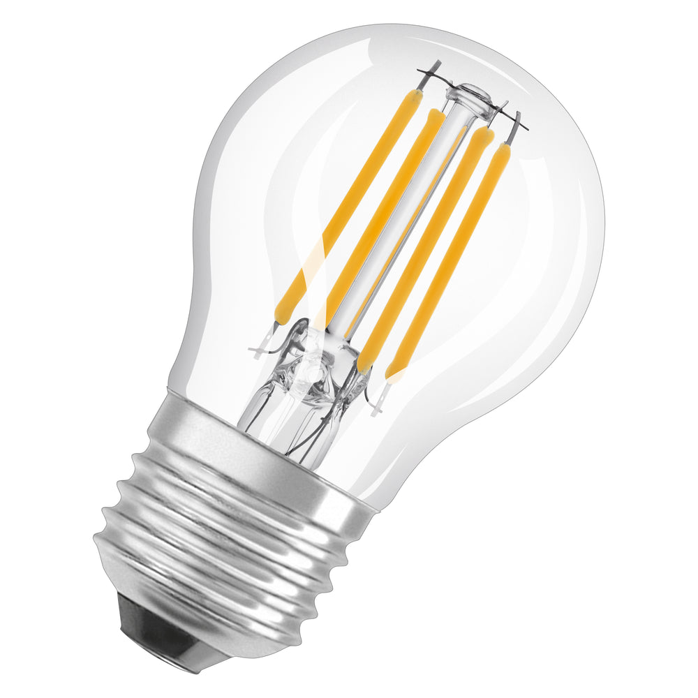 Classic LED E27 filament bulb clear 5.5W 2700K 806 lumens warm white replaces 60W