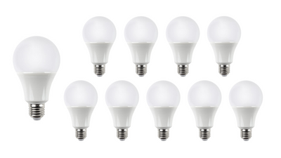 Spectrum E27 LED lampa A60 10.5W 1521 lumen 3000K 220-240V IP20 CRI 80 Philips chip 10-pack