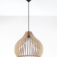 Sollux Lighting LED hänglampa APRILLA, 1xE27 sockel, 220-240V, IP20, matt guld aluminium, CE RoHS