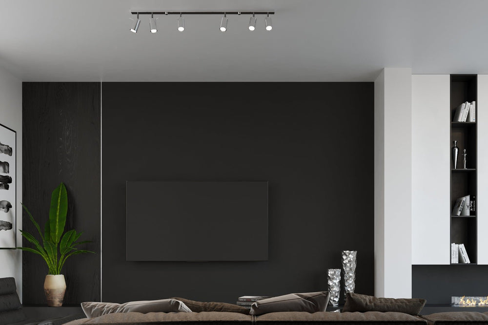 Sollux lighting led ceiling spot chrome ring with gu10 fitting