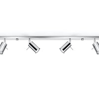 Sollux lighting led ceiling spot chrome ring with gu10 fitting
