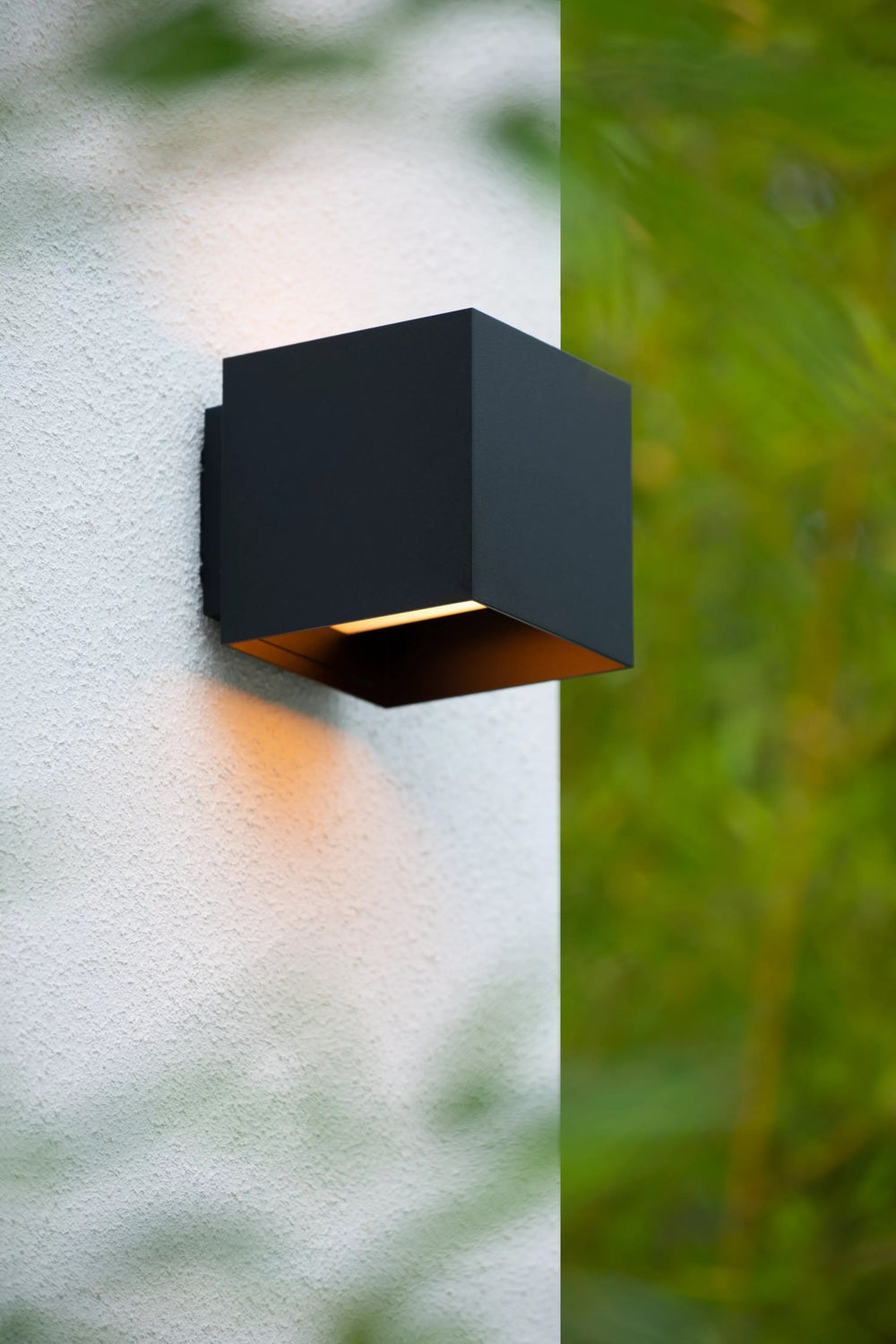 Lucide LED utomhusvägglampa exeter svart E27 IP54 220V 50W flimmerfri