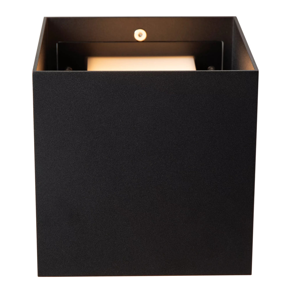 Lucide LED utomhusvägglampa exeter svart E27 IP54 220V 50W flimmerfri