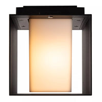 Lucide LED utomhusvägglampa exeter svart E27 IP54 220V 50W flimmerfri