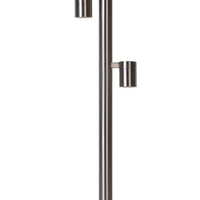 Lucide ARNE-LED utomhusuttag lampa, 2x5W GU10 LED 2700K, IP44, rostfritt stål satinkrom finish