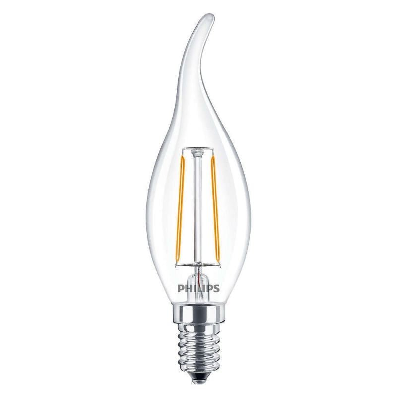 Philips CorePro LED-ljusstake E14 filamentlampa 250 lumen 2700K icke-dimbar klar finish