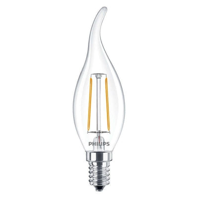 Philips CorePro LED-ljusstake E14 filamentlampa 250 lumen 2700K icke-dimbar klar finish