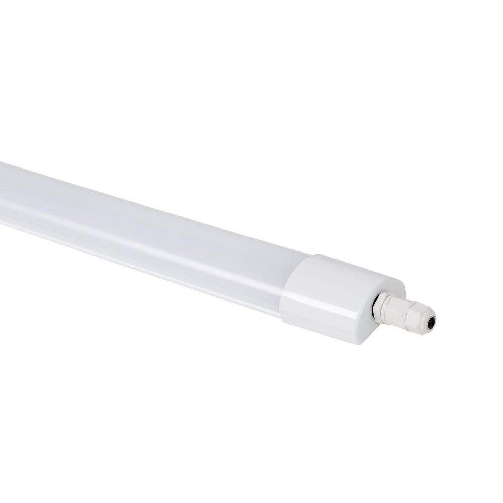 Spectrum LED-armatur 150cm 45W 4000K IP65 5150 lumen tak- eller pendelmontering Vit
