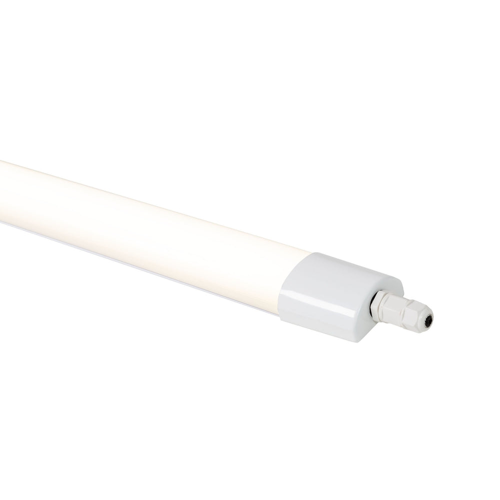 Spectrum LED-armatur 150cm 45W 4000K IP65 5150 lumen tak- eller pendelmontering Vit
