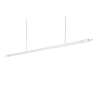 Spectrum LED-armatur 150cm 45W 4000K IP65 5150 lumen tak- eller pendelmontering Vit