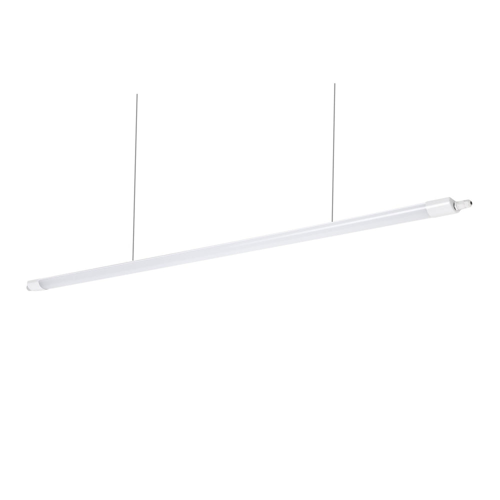 Spectrum LED-armatur 150cm 45W 4000K IP65 5150 lumen tak- eller pendelmontering Vit
