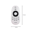 single color rf 2.4 ghz remote for 12v-24v led strips