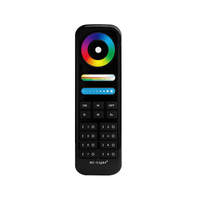 tsong rgb+cct fjärrkontroll 8 grupper svart - ip20 ce rohs certifierad 220-240v ac