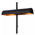 Lucide Glendale table lamp, 2xE27 fitting, LED compatible, Black with matte gold accents, IP20, CE RoHS