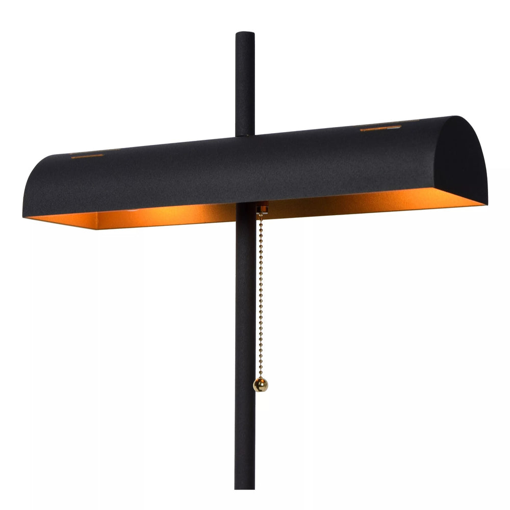 Lucide Glendale bordslampa 2xE27 svart LED 220-240V AC