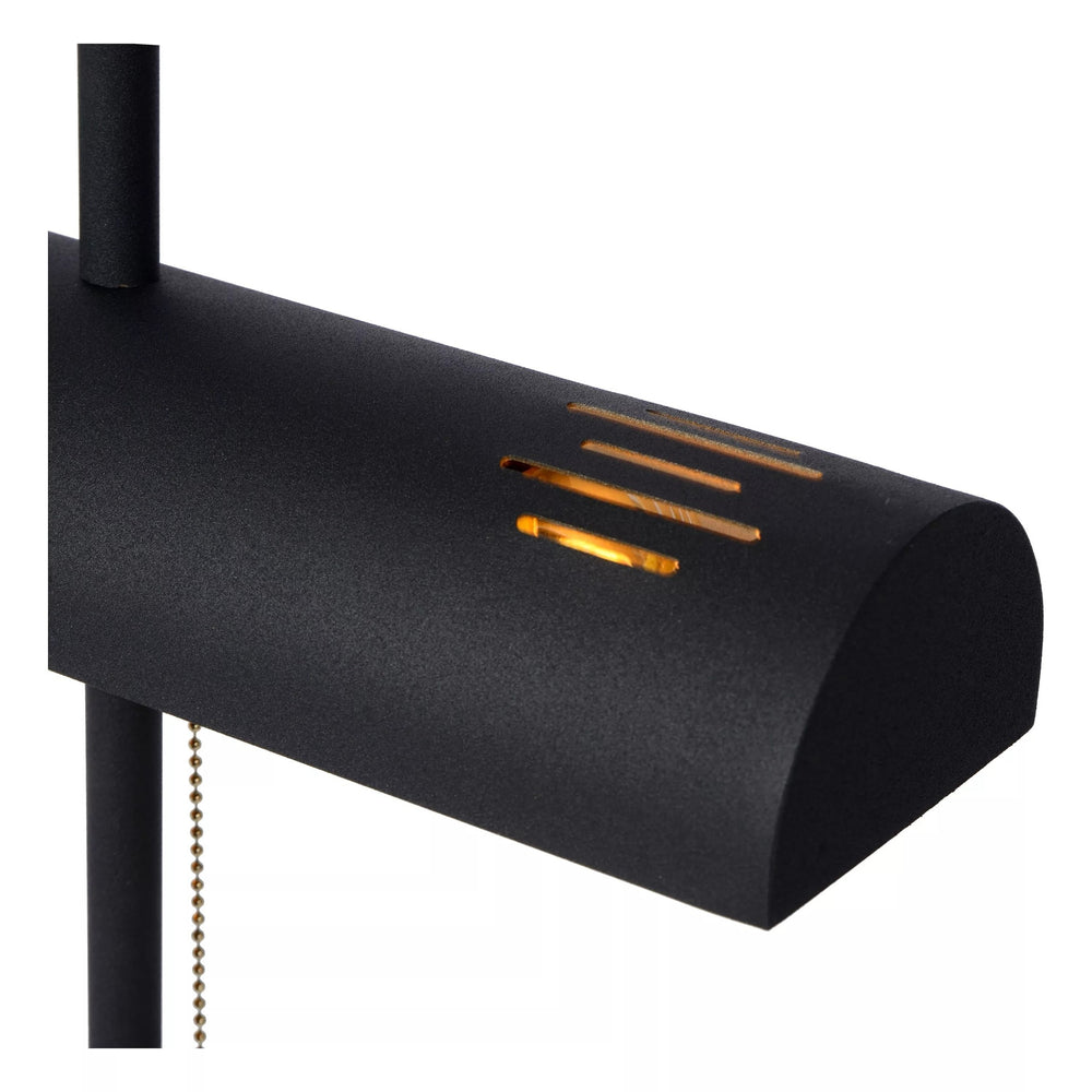 Lucide Glendale bordslampa 2xE27 svart LED 220-240V AC