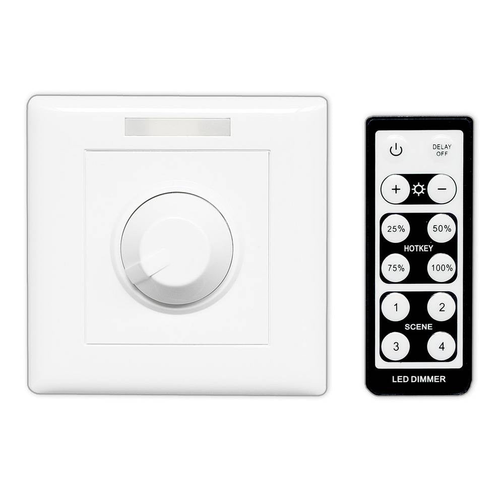 LCB 1-10V dimmer 800W med fjärrkontroll för LED-paneler, IP20, 220-240V AC