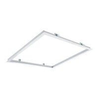 LED-panel 60x60cm med vit ram, IP20, 220-240V AC, 613x613mm
