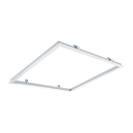 LED-panel 60x60cm med vit ram, IP20, 220-240V AC, 613x613mm