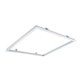 LED-panel 60x60cm med vit ram, IP20, 220-240V AC, 613x613mm