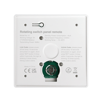 Mi-Light trådlös dimmer väggkontroll CCT vit 220-240V IP20