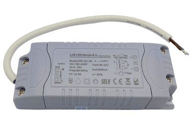 Dimbar LED drivdon triac fasavskärning 27-42V för 25W LED panel