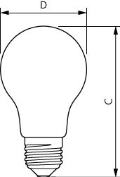 Philips CorePro LED-lampa 4.5W E27 3000K 470 lumen A60 Matt Icke-dimbar 220-240V 15000h
