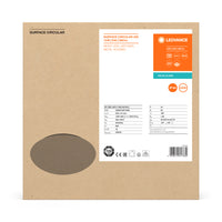 LED Bulkhead ytmonterad cirkulär Ø250 Vit, 13W 960 lumen, 4000K, IP44