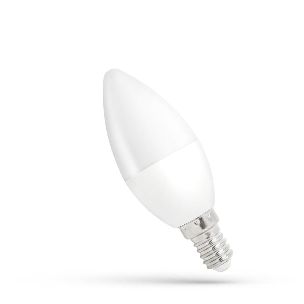Spectrum LED-lampa E14 C37 1W ersätter 10W 4000K klart vitt ljus energieffektiv och hållbar